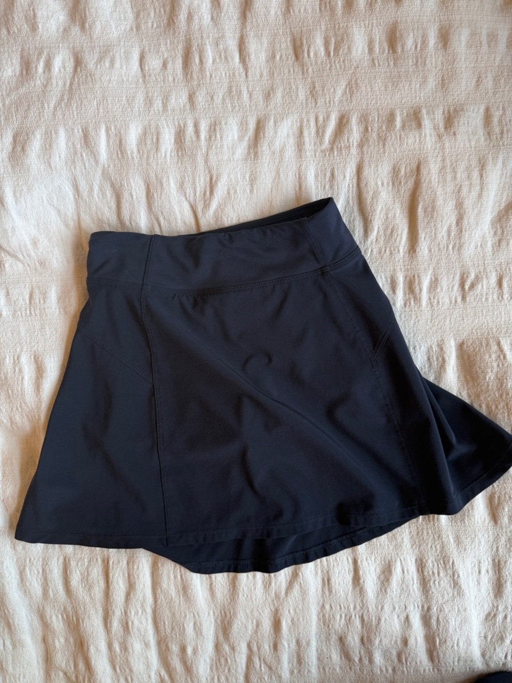 Athleta Black Active Skort-Style Circle Skirt